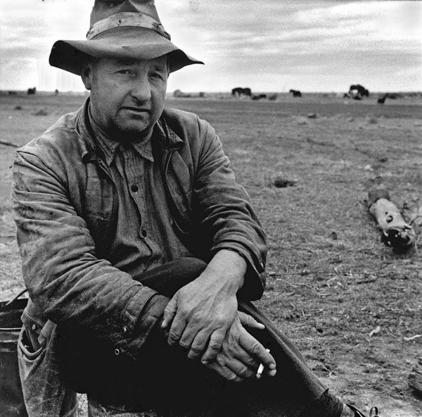 Snowy Gash Drover, near Ivanhoe, 1955 Snowy Gash Drover, Near Ivanhoe, 1955