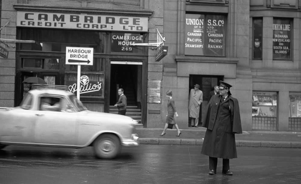Sydney 1960s (Harbour Bridge street sign) Sydney 1960s (Harbour Bridge street sign)