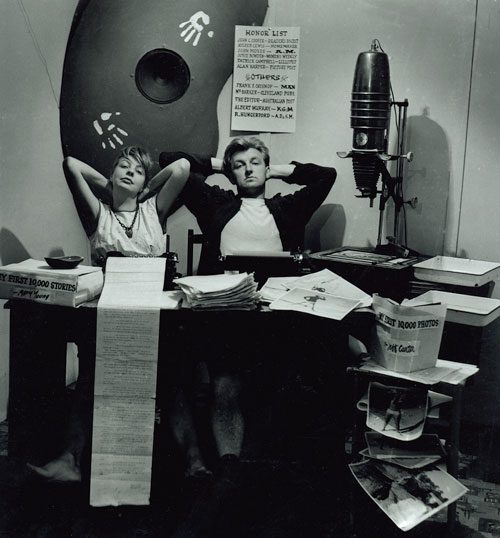 Jeff Carter – Self Portrait with Mary Young, 1954 Self Portrait with Mary Young, 1954